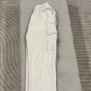 Aritzia Gray Straight Leg Pants